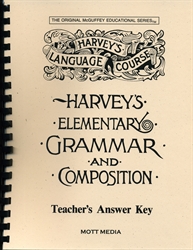 Harvey's Elementary Grammar and Composition - Answer Key