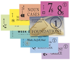 Classical Conversations Foundations Cycle 1 - Flashcards