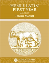 Henle First Year Latin Units VI-XIV - Teacher Manual