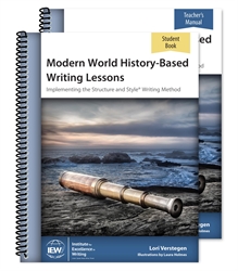 Modern World History-Based Writing Lessons - Set