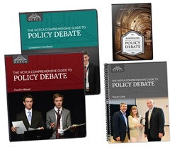NCFCA Comprehensive Guide to Policy Debate - Set