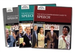 NCFCA Comprehensive Guide to Speech - Set