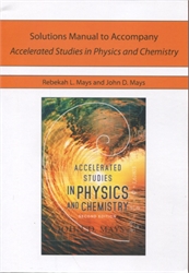 Accelerated Studies in Physics and Chemistry - Solutions Manual