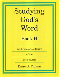 Studying God's Word H