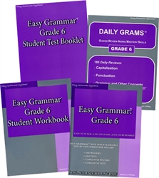Easy Grammar Grade 6 - Home School Bundle