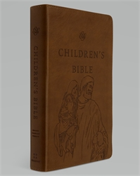 ESV Children's Bible - TruTone, Brown, Let the Children Come