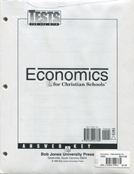 Economics - Tests Answer Key (old)