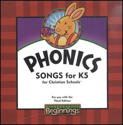 K5 Beginnings - Phonics Songs CD (old)