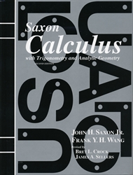 Saxon Calculus - Textbook