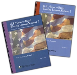 U.S. History-Based Writing Lessons Volume 2 - Set (old)