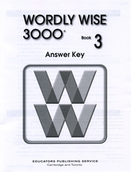 Wordly Wise 3000 Book 3 - Answer Key (old)