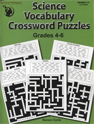 Science Vocabulary Crossword Puzzles Grades 4-6