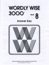 Wordly Wise 3000 Book 8 - Answer Key (old)