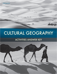 Cultural Geography - Student Activities Teacher Edition