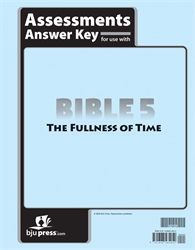 Bible 5 - Assessments Answer Key