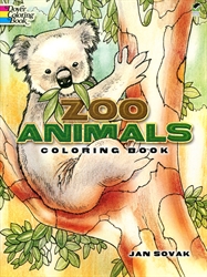 Zoo Animals - Coloring Book