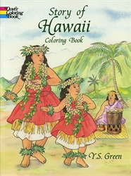 Story of Hawaii - Coloring Book
