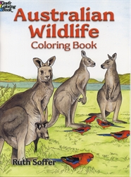 Australian Wildlife - Coloring Book