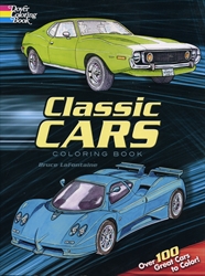 Classic Cars - Coloring Book