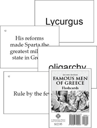 Famous Men of Greece - Flashcards