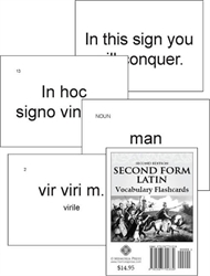 Second Form Latin - Flashcards