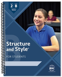 Structure & Style for Students: Year 2 Level B - Teacher Manual