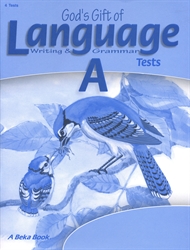 God's Gift of Language A - Test Book (really old)