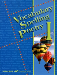 Vocabulary, Spelling, Poetry I - Workbook (old)