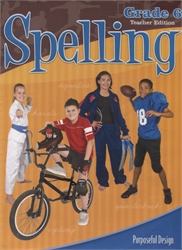 ACSI Spelling 6 - Teacher Edition (old)