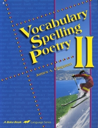 Vocabulary, Spelling, Poetry II - Workbook (really old)