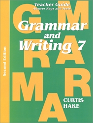Hake Grammar and Writing 7 - Teacher Guide