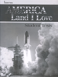 America: Land I Love - Test Book (really old)