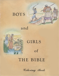 Boys and Girls of the Bible - Coloring Book