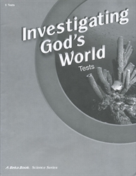 Investigating God's World - Test Book (old)