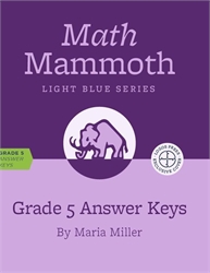 Math Mammoth 5 - Answer Keys (color)