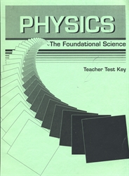 Physics: Foundational Science - Test Key (old)
