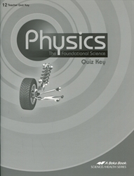 Physics: Foundational Science - Quiz Key