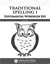 Traditional Spelling I - Supplemental Workbook Key