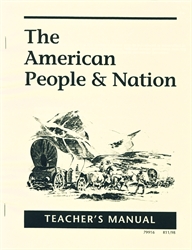 American People and Nation - Teacher Manual (old)