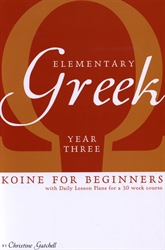 Elementary Greek Year Three - Textbook