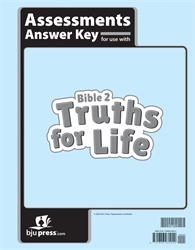 Bible 2 - Assessments Answer Key