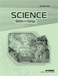Science: Matter and Energy - Answer Key