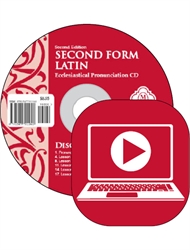 Second Form Latin - Ecclesiastical Pronunciation CD w/Streaming