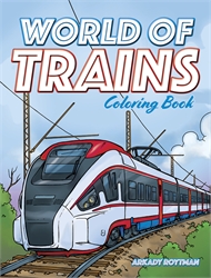 World of Trains - Coloring Book