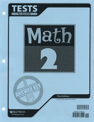 Math 2 - Tests Answer Key (Old)