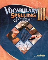 Vocabulary, Spelling, Poetry III - Workbook