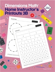 Dimensions Math 3B - Home Instructor's Printouts