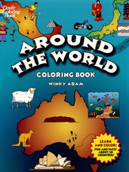 Around the World - Coloring Book