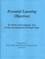 Essential Learning Objectives for Math and Language Arts