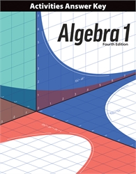 Algebra 1 - Activities Answer Key